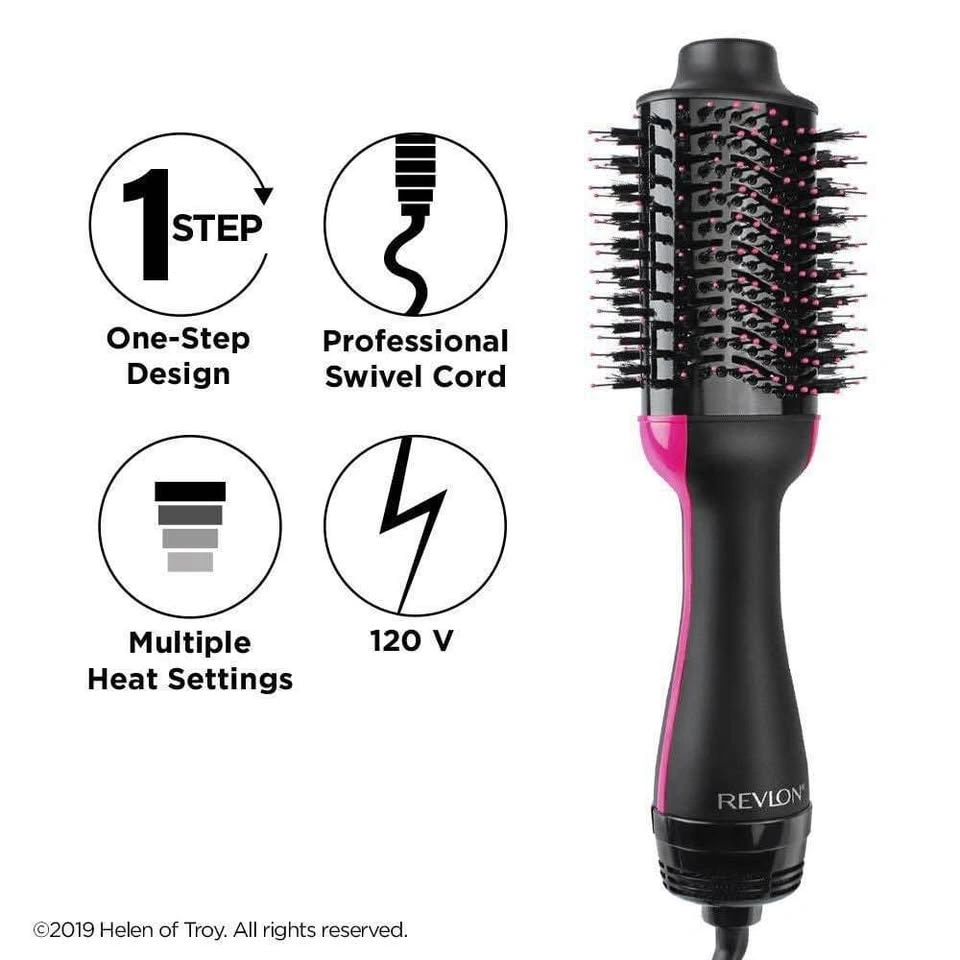 New Revlon One-Step Ceramic Hair Dryer & Volumizer Brush - photo 3