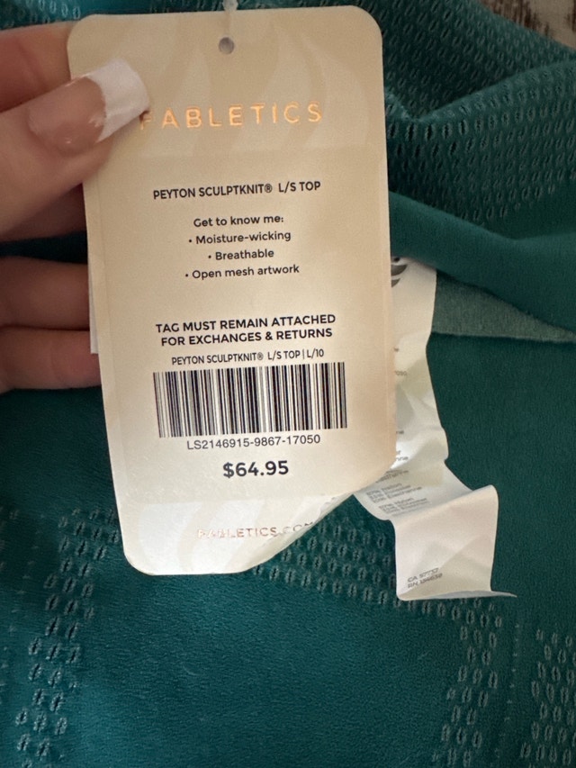 Fabletics SculptKnit Top - photo 2