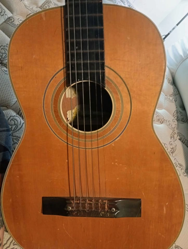 1970s Suzuki No. 6 Acoustic Guitar - Made in Japan - photo 4