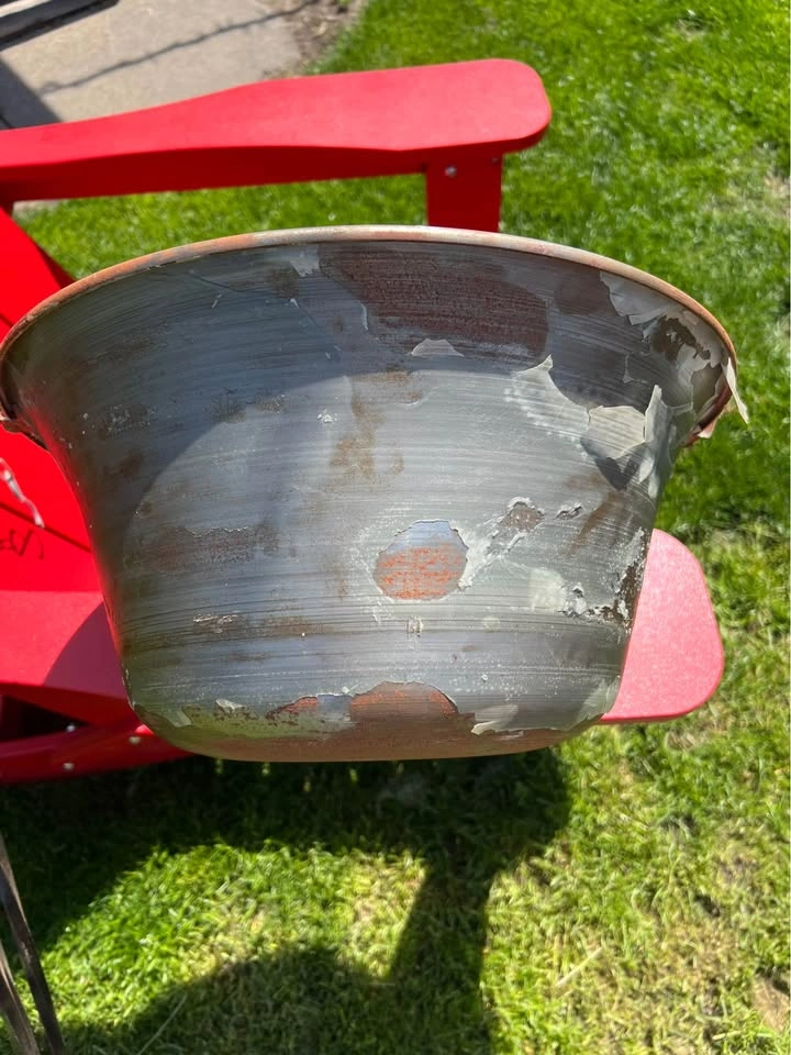 Outdoor cooking pot with stand - photo 3