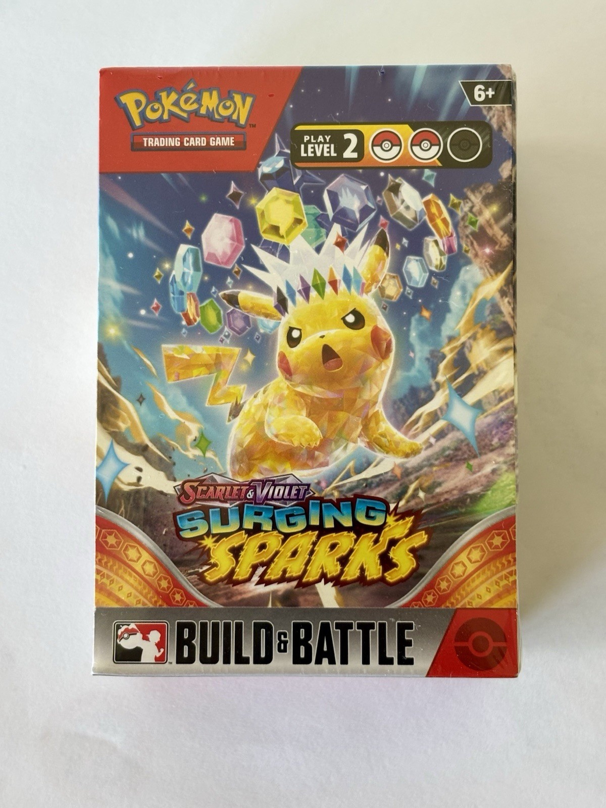 Pokemon Scarlet and Violet Surging Sparks Build and Battle Box [