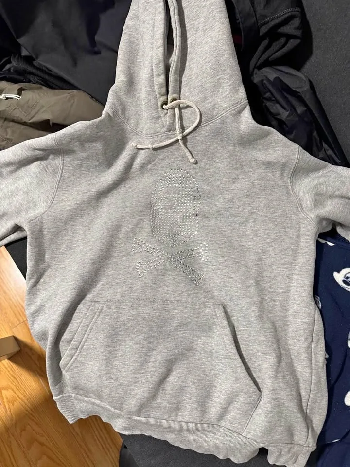 Bathing Ape x Champion Rhinestone Hoodie