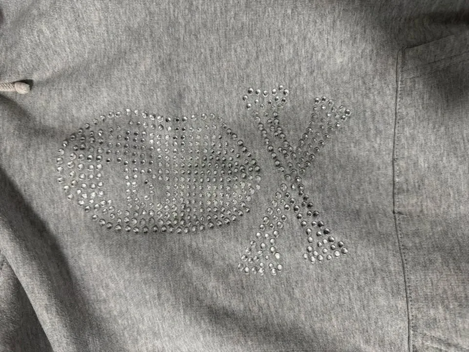 Bathing Ape x Champion Rhinestone Hoodie - photo 3
