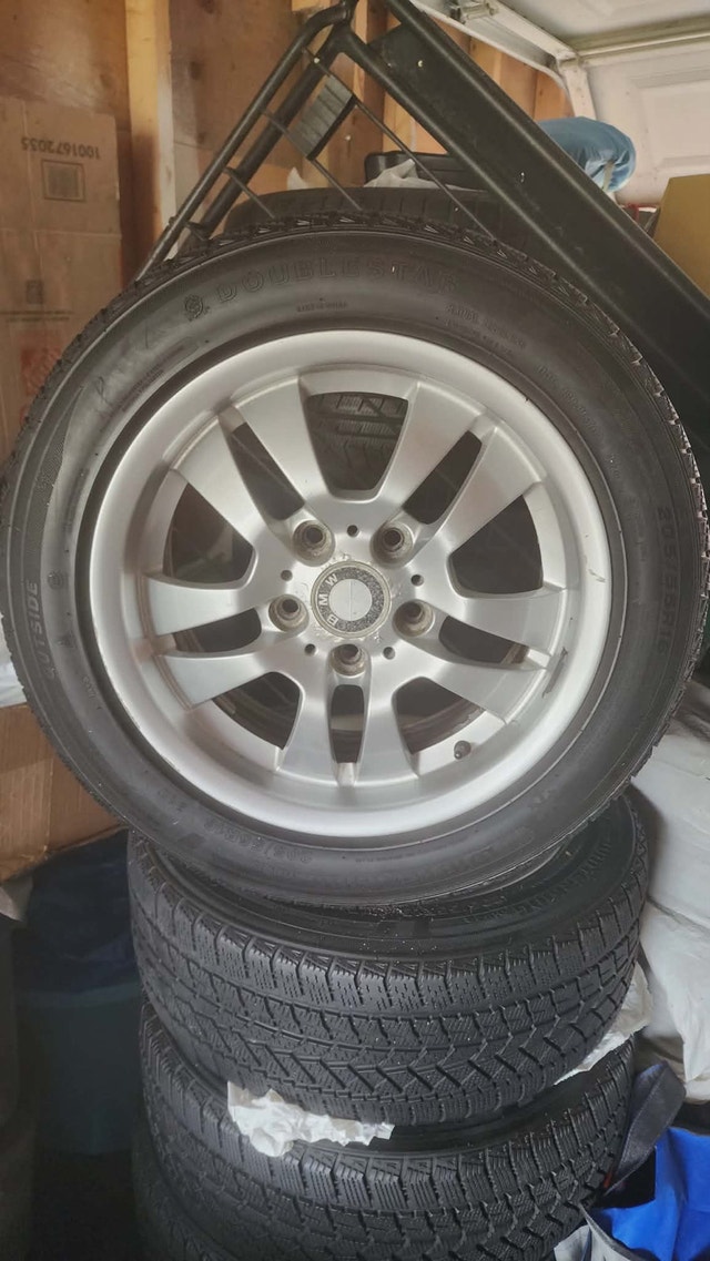 BMW OEM 16'' Alloy Rims + Winter Tires Set 205/55R16