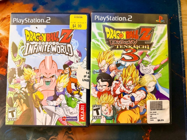 Playstation 2 PS2 Dragon Ball Z Games