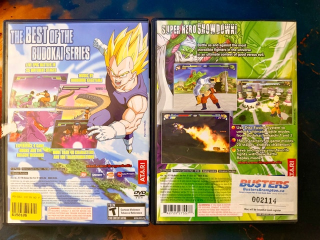 Playstation 2 PS2 Dragon Ball Z Games - photo 3
