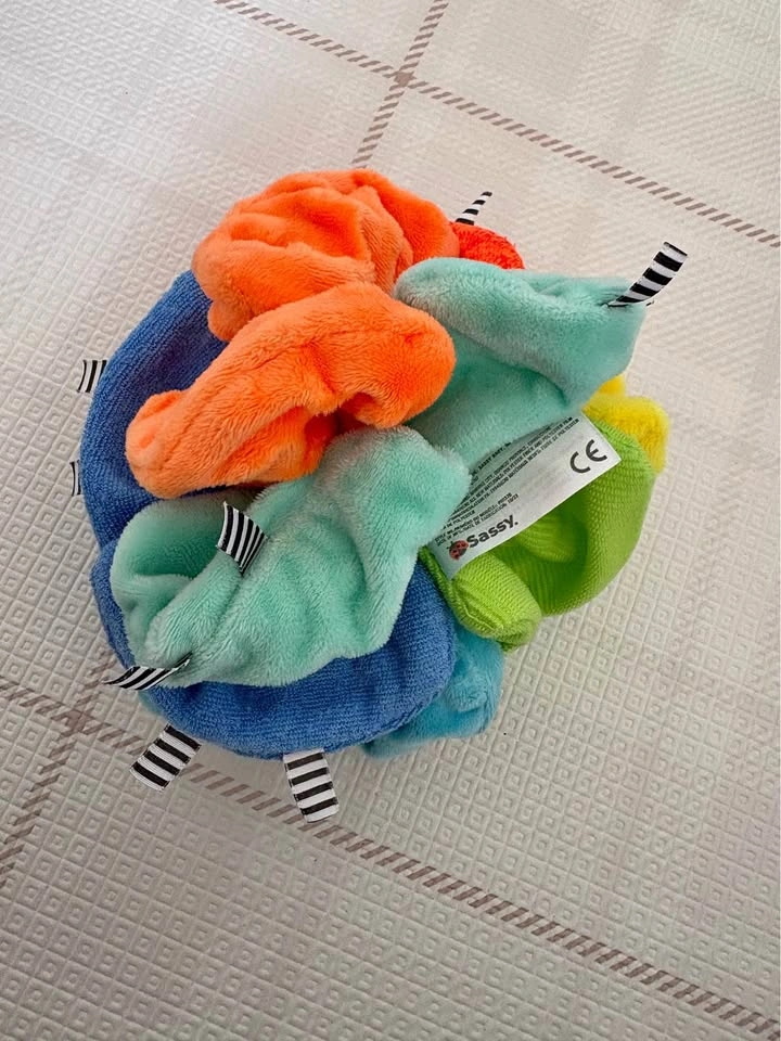 Sassy Crinkle Ball Sensory Toy