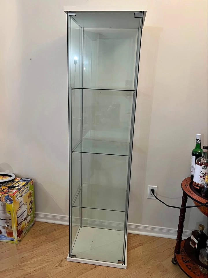 IKEA DETOLF Glass Display Cabinet