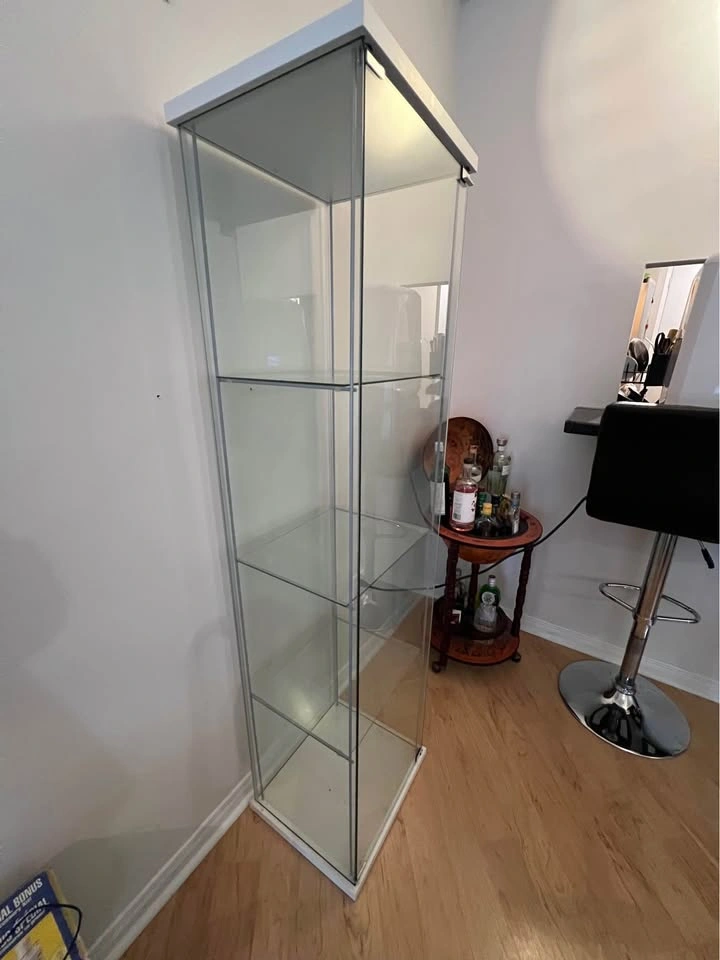 IKEA DETOLF Glass Display Cabinet - photo 2