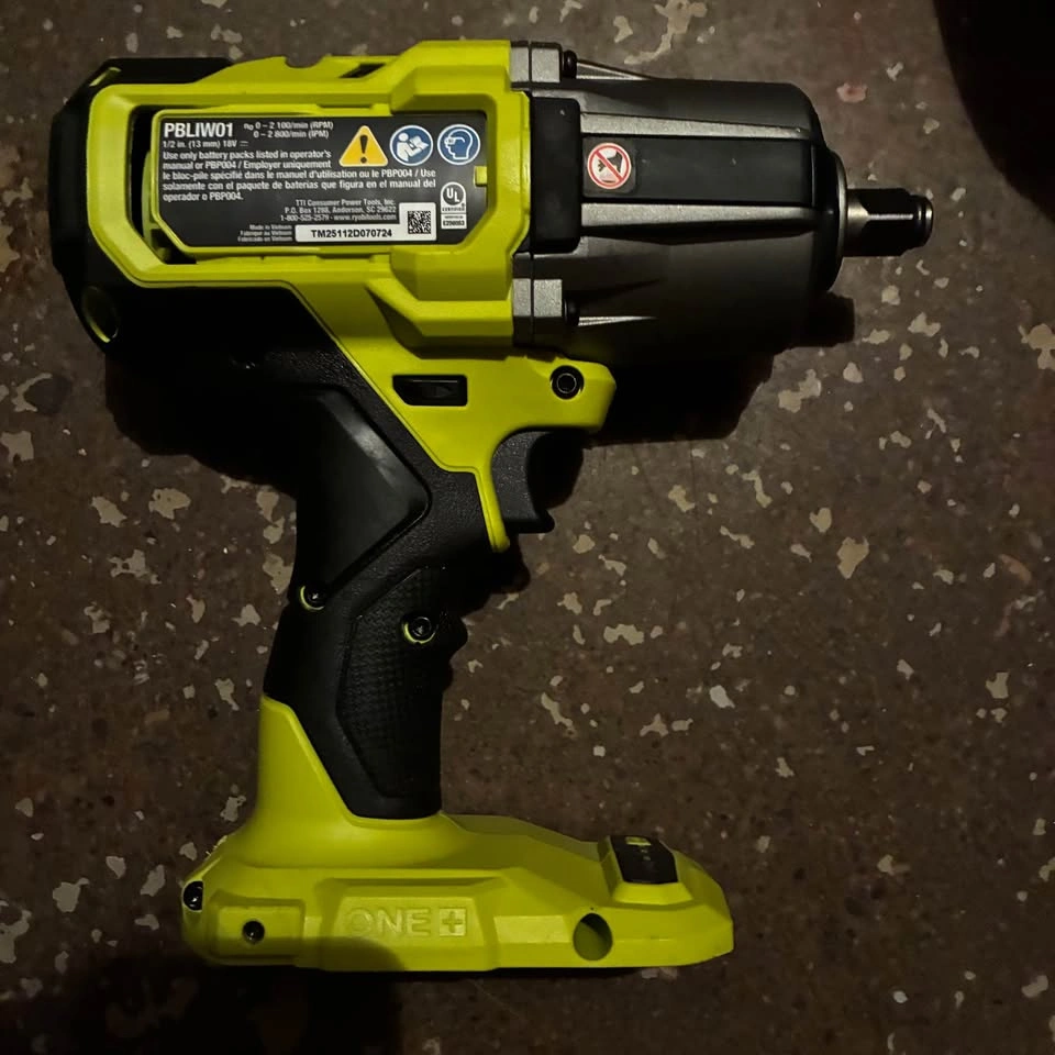 Ryobi ONE+ HP 18V 1/2in High Torque Impact Wrench - photo 2