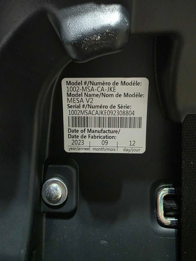 UPPAbaby Mesa V2 Infant Car Seat - Black (2023) - photo 3