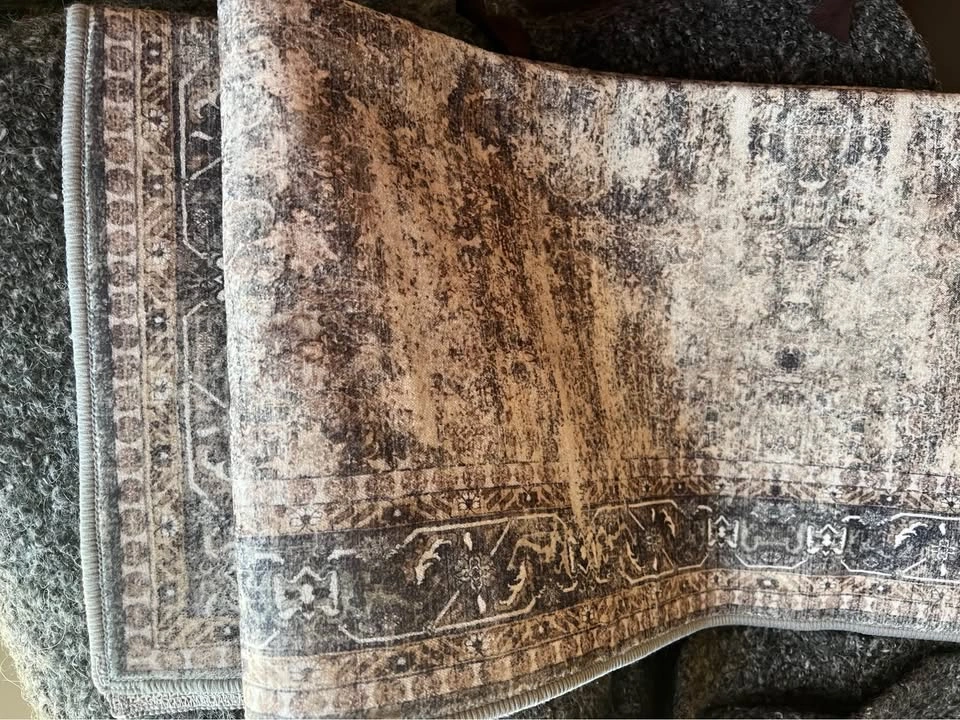 Brand New Distressed Patterned Rug Runner - photo 3