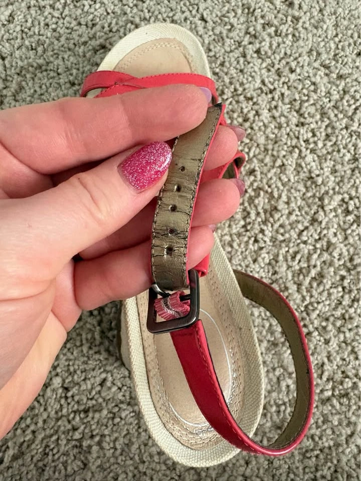 Rockport Size 7 Glen Annan Wedge Sandals - photo 4