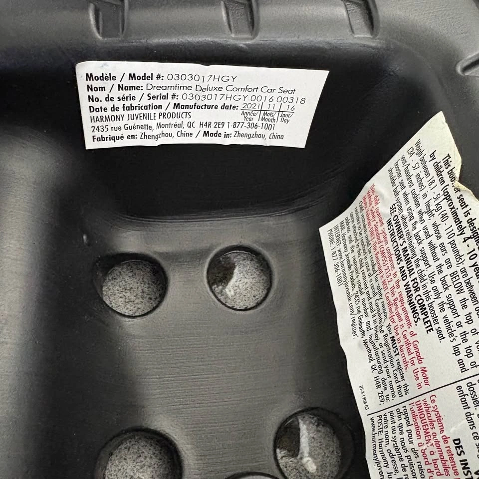 Diono Car Seat Protector & Harmony Booster Seat - photo 4