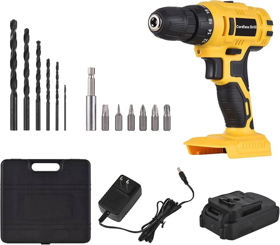 20V Cordless Electric Drill with Accessories - photo 2