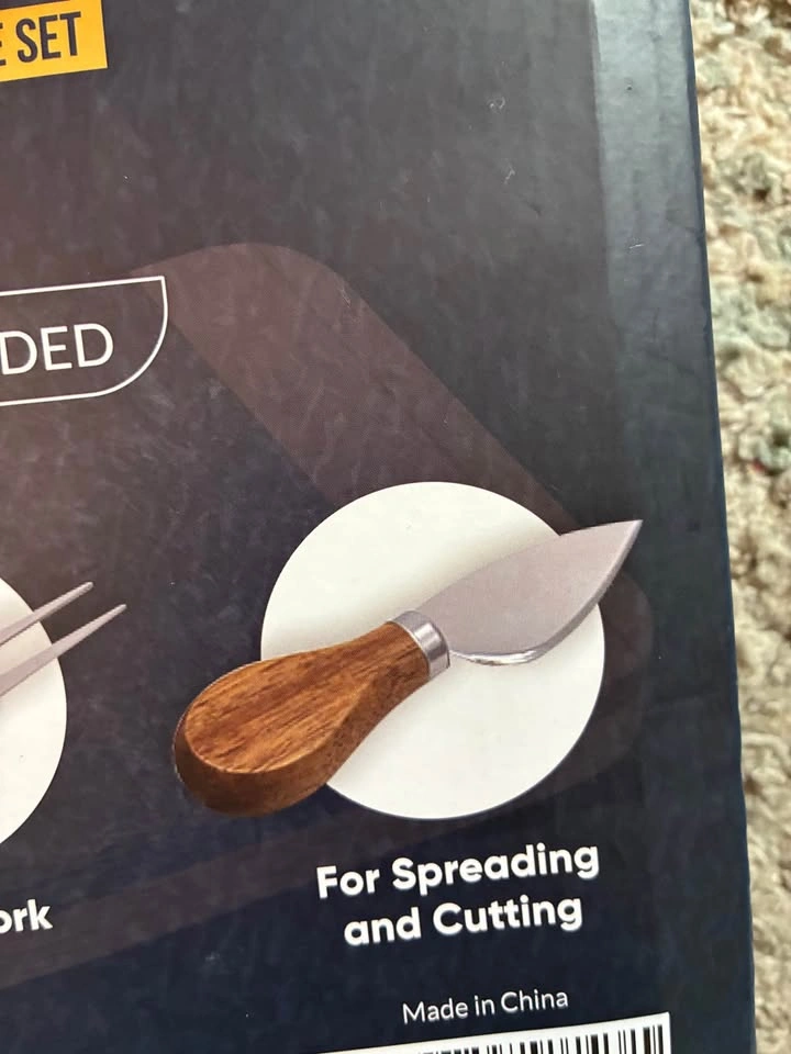Cheezcare Marble & Acacia Wood Cheese Board Set - photo 5