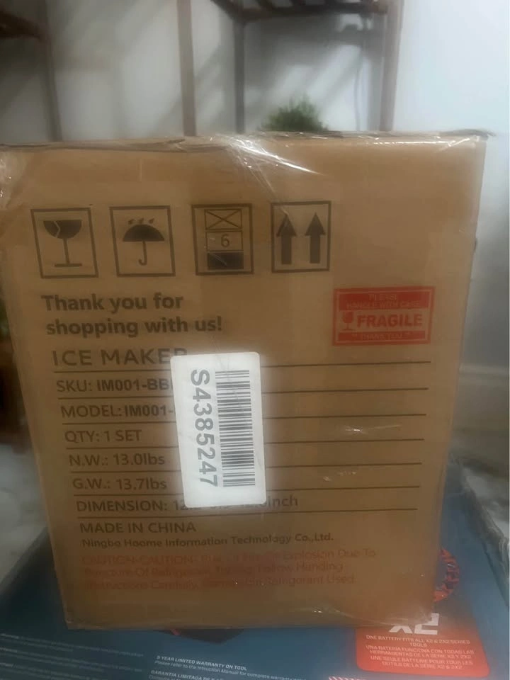 Countertop Ice Maker - 26lbs/24H Portable Bullet Ice Machine - photo 3