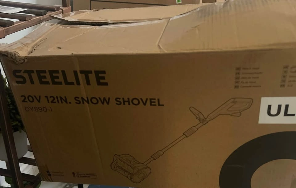 NEW Steelite 20V Cordless Electric Snow Shovel - 12" Power Blowe - photo 2