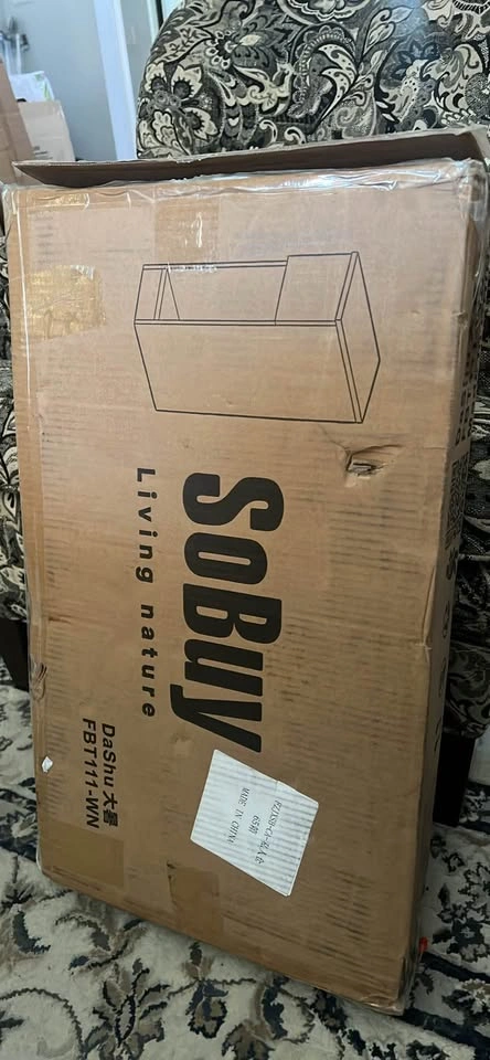 SoBuy Narrow Nightstand - Brand New In Box - photo 2