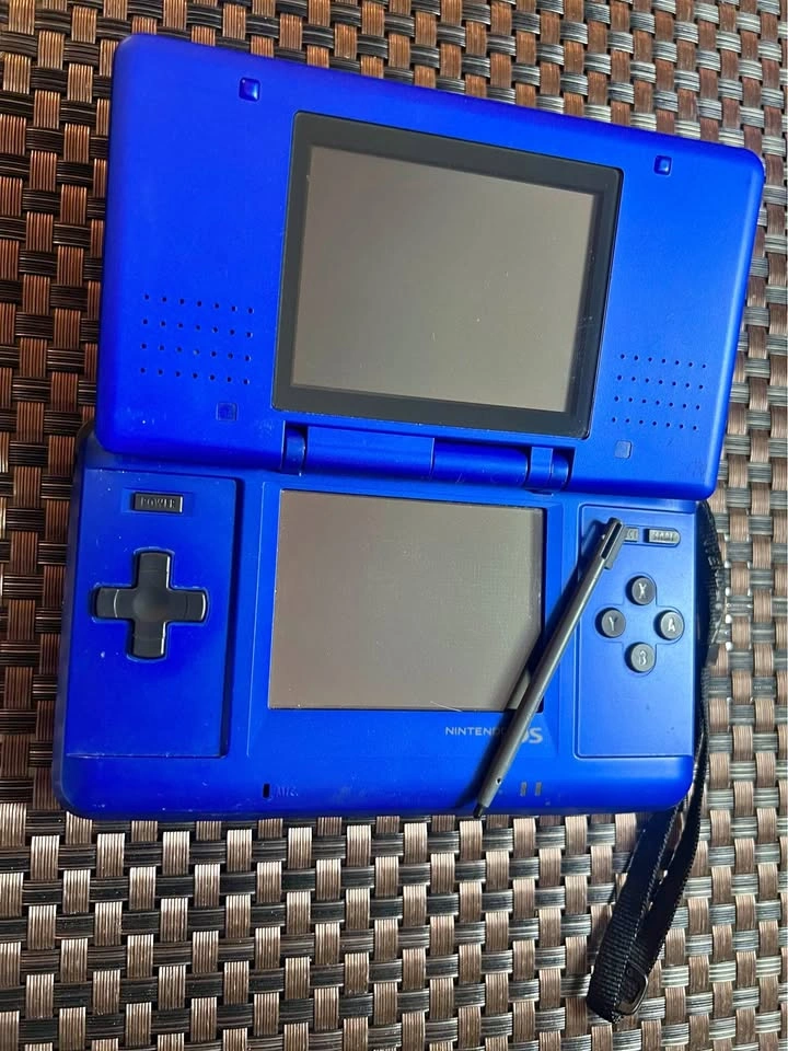 Nintendo DS with stylus and charger