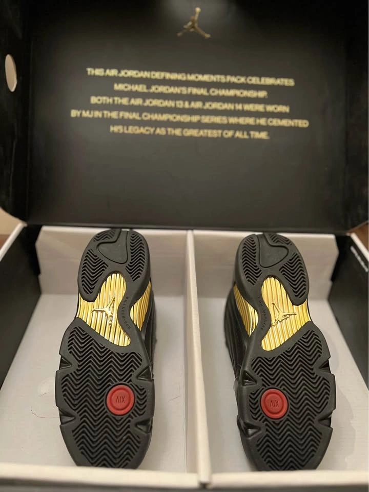 Authentic Air Jordan 14 Retro DMP 2017 - Size 4.5Y - photo 4