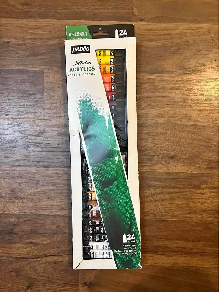 Pabeo Acrylic Colours (24 set of 12ml)