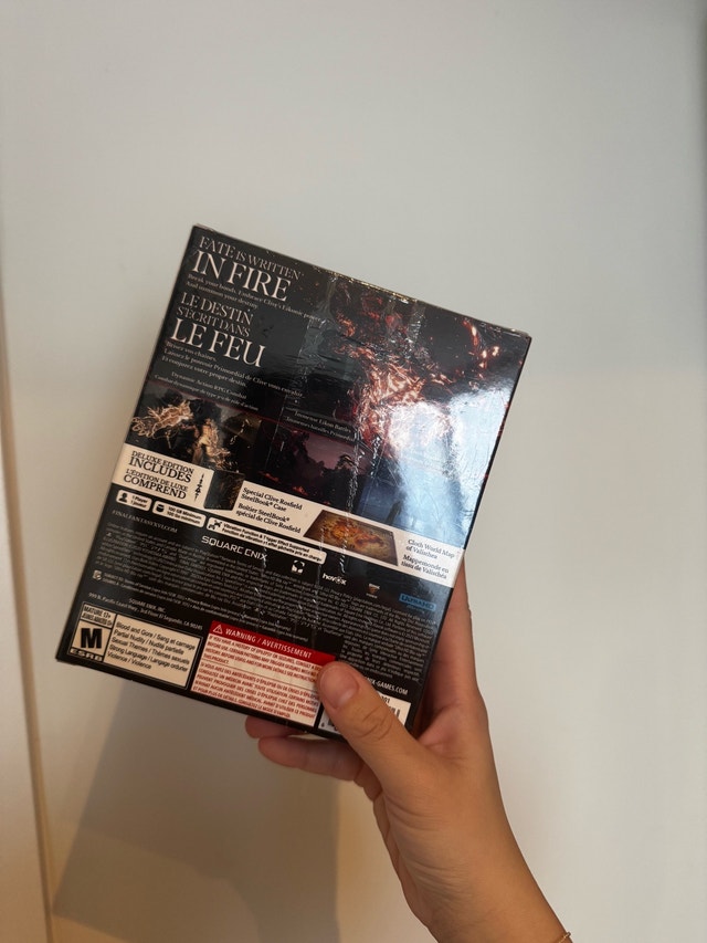 PS5 Final Fantasy XVI Deluxe Edition SEALED - photo 2