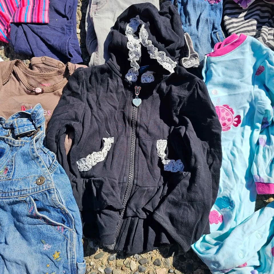 Baby Girl Clothes Lot (12 months) - Pink Purple Blue - photo 4