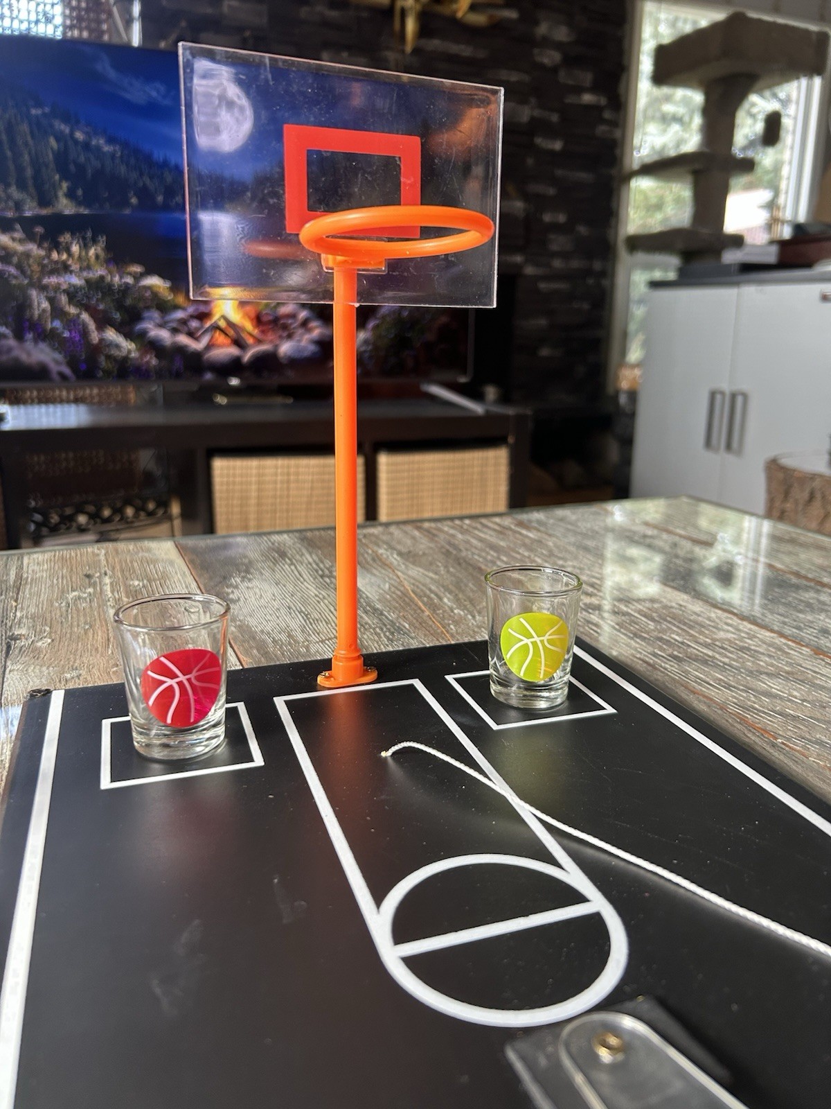3 Pointers Basketball Drinking Game - Man Cave Collection - New/ - photo 3