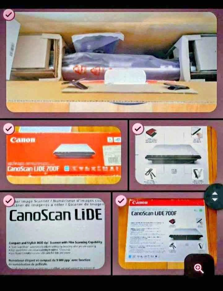 9600 Canon CanoScan LiDE 700F Scanner