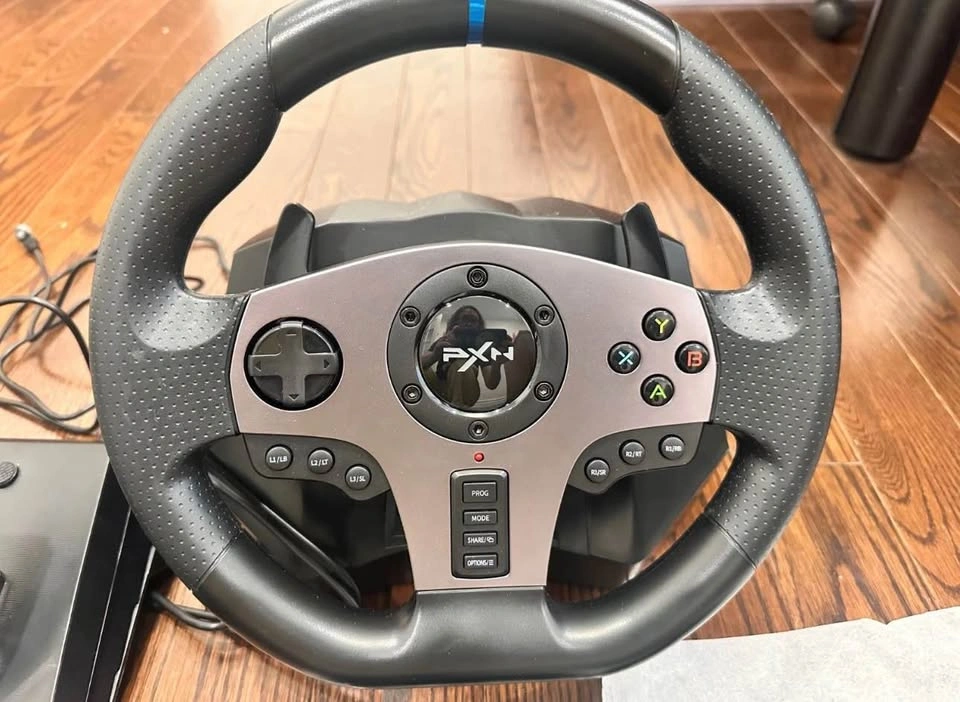 PXN V9 Gaming Racing Wheel, Pedals & Shifter for PC/PS4/Xbox - photo 3