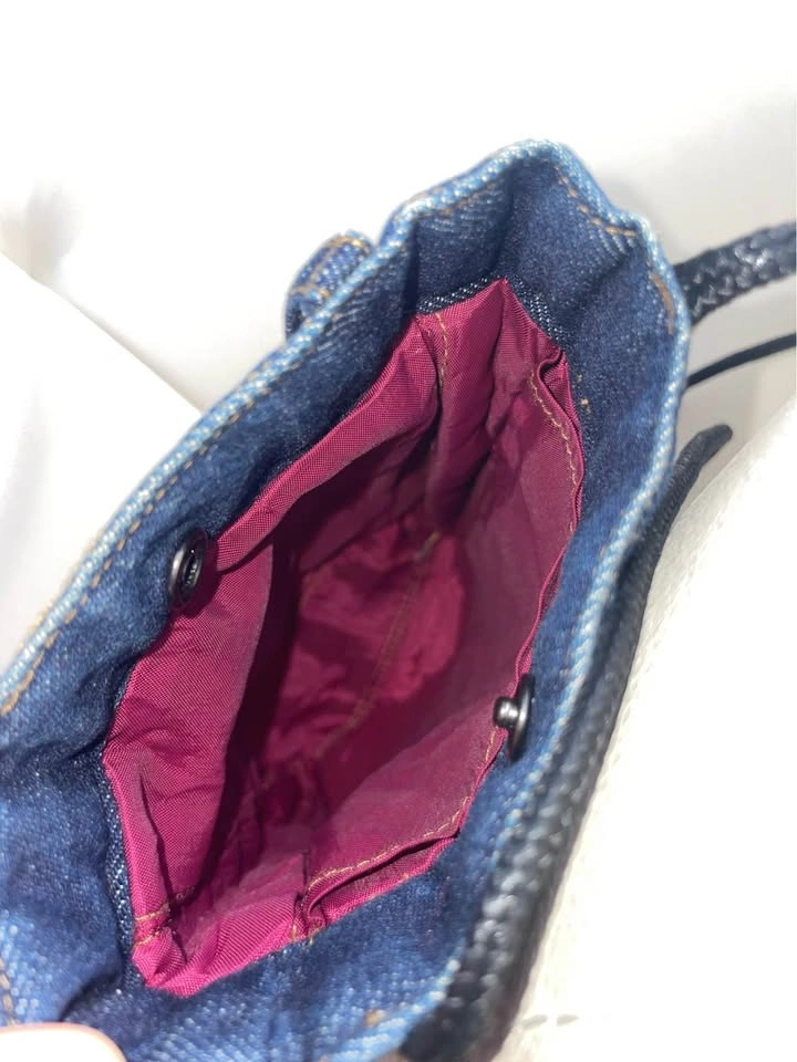 Jean Material Mini Bag - photo 2