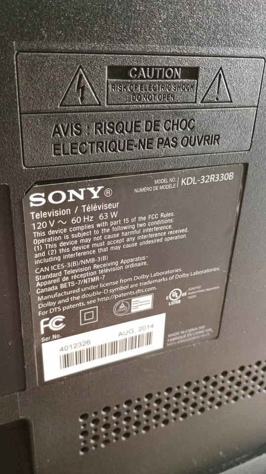 Sony Bravia 32" TV - photo 4