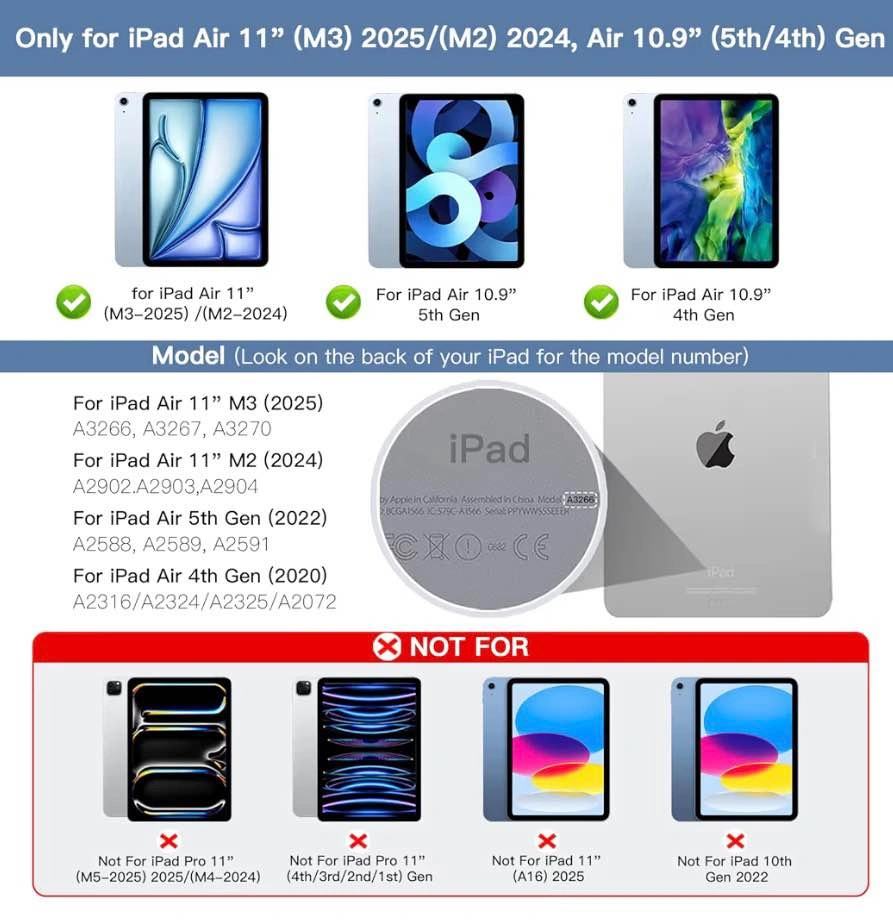 Blue iPad Air Keyboard Case with Backlight - photo 2