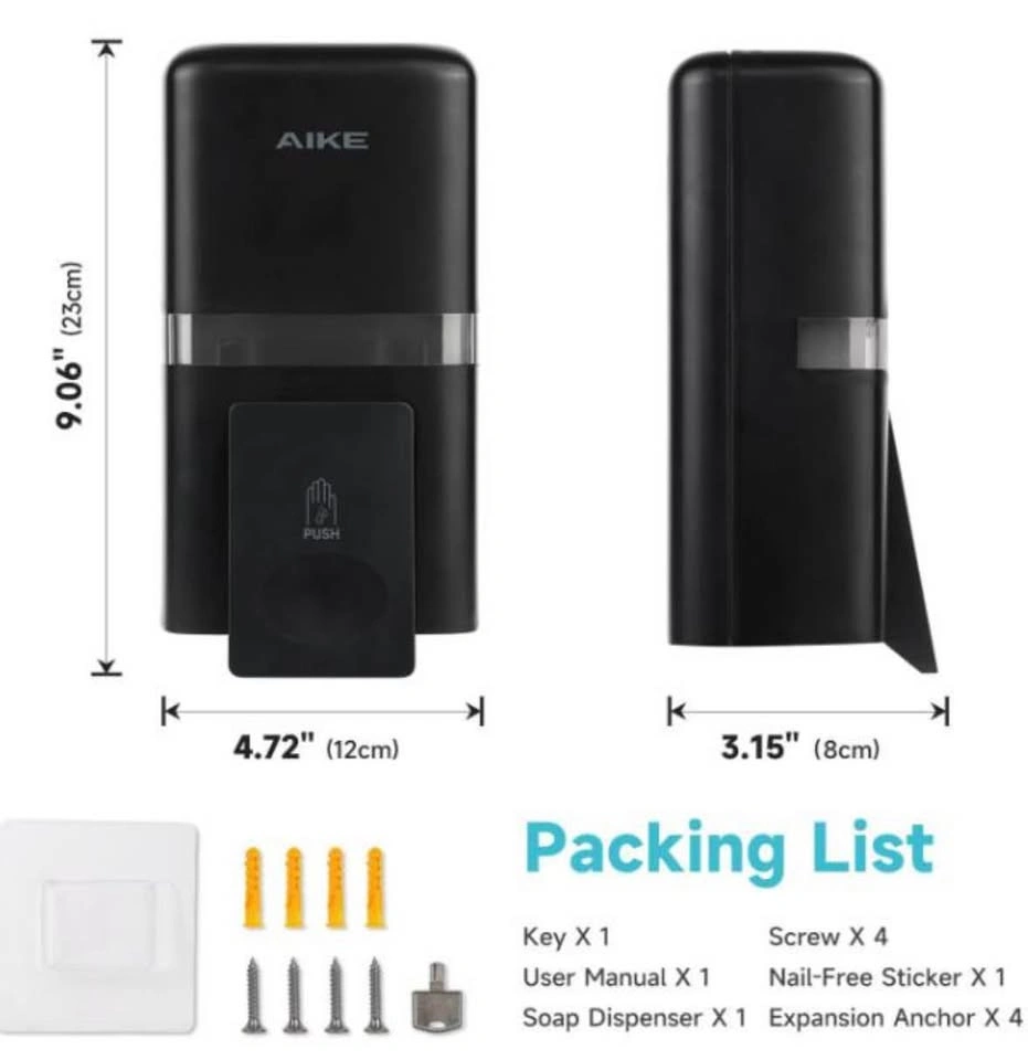 AIKE Wall Mount Soap Dispenser 800ml - photo 2