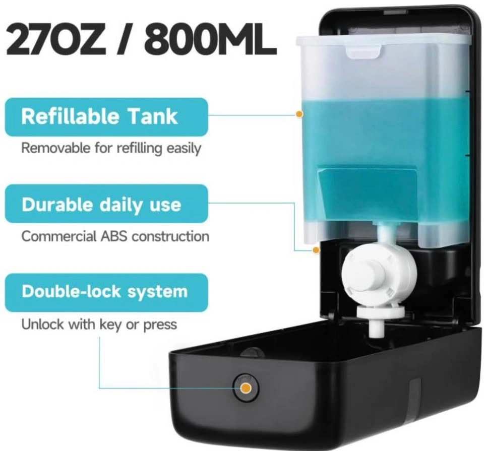 AIKE Wall Mount Soap Dispenser 800ml - photo 4