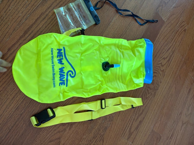 Brand New New Wave Swim Buoy (15L) - Neon Yellow - Never Used!