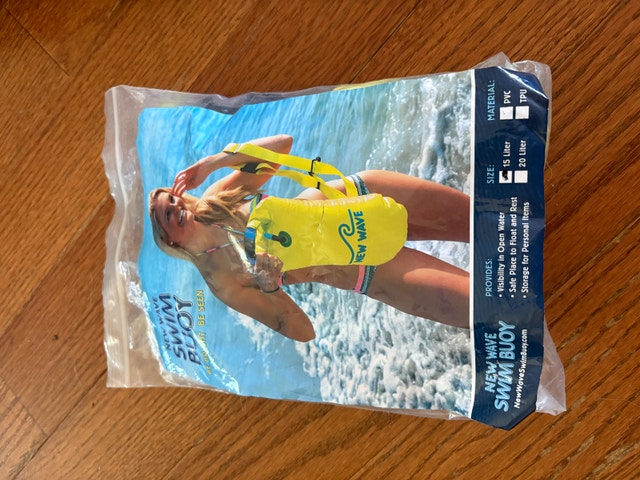Brand New New Wave Swim Buoy (15L) - Neon Yellow - Never Used! - photo 3