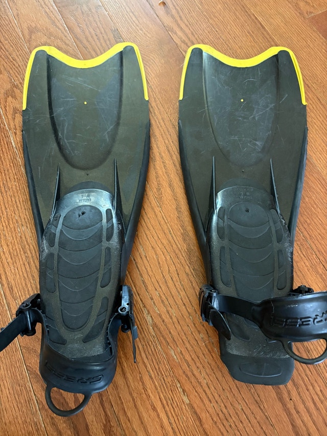 Cressi Rondine Palau Snorkel / Dive Fins - Black/Yellow - photo 3