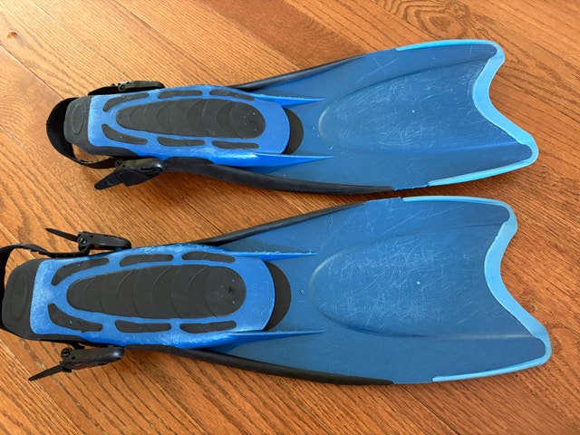 Cressi Rondine Palau Snorkeling Fins - Blue/Black - Great - photo 2