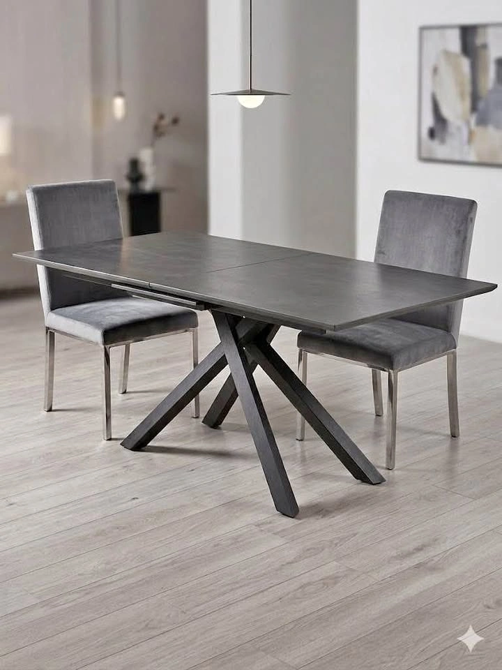 Adjustable Dining Table - Marble Top