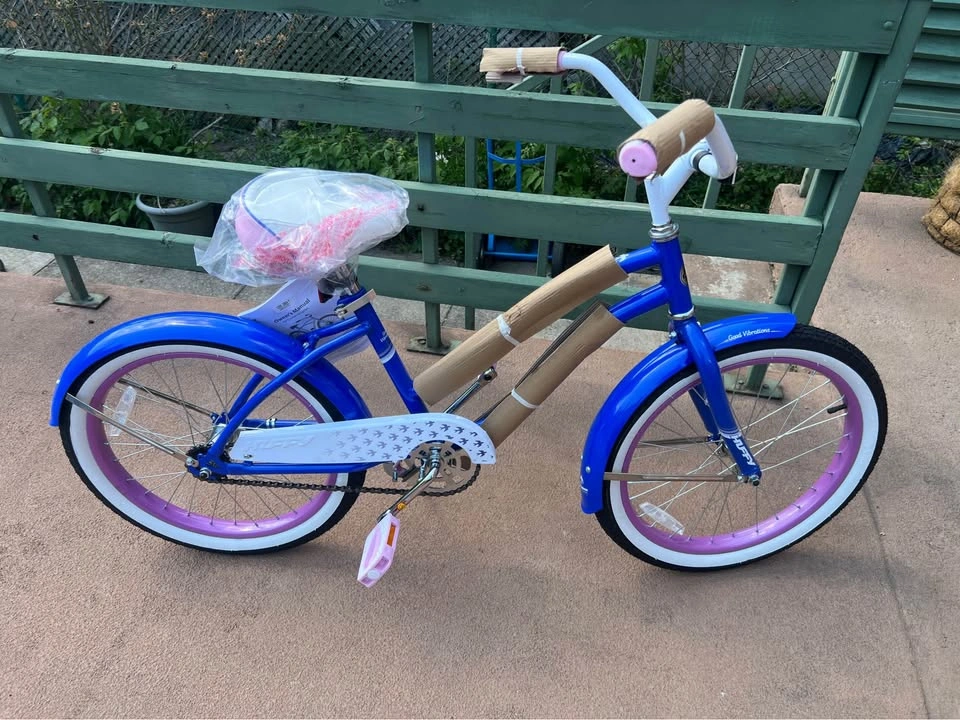 Huffy 20" Good Vibrations Cruiser Bike Blue Girls - photo 5