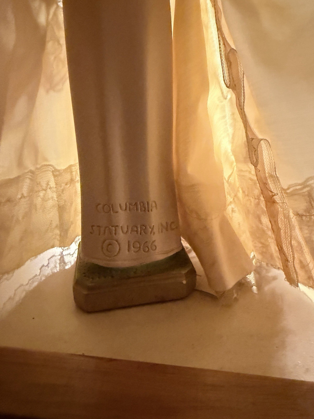 Columbia Statuary 1966 Jesus Ceramic Christian Statue - photo 4