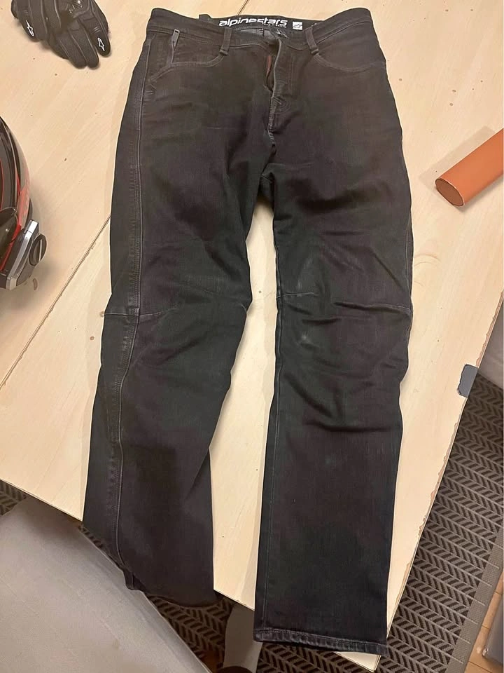 Alpinestars Tech Denim Riding Jeans - Size 30 - Hip Armor
