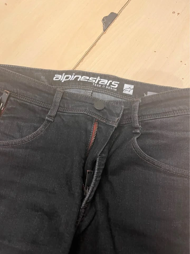 Alpinestars Tech Denim Riding Jeans - Size 30 - Hip Armor - photo 2