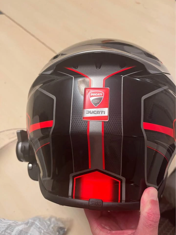 Shoei RF-1400 Helmet + Sena 50S + Extra Visor - photo 4
