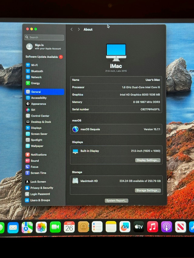 Apple iMac 21-inch Late 2015 - photo 2
