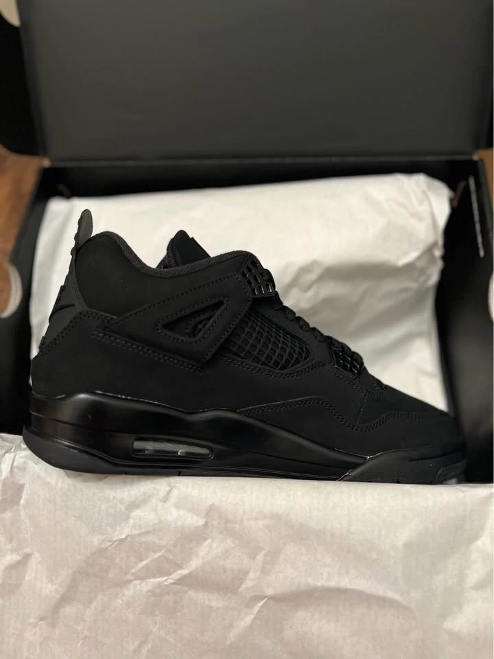[BRAND NEW] Jordan 4 Retro "Black Cat" (2025) - Size 9 Men's - photo 5
