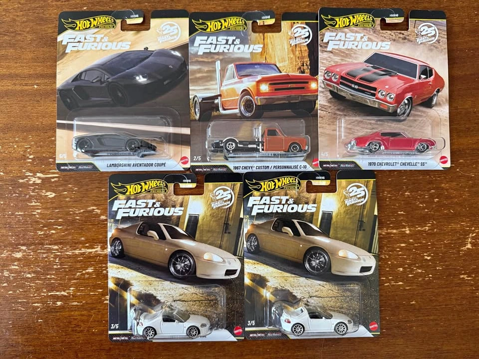Hot Wheels Fast & Furious 25th Anniversary Mix 2