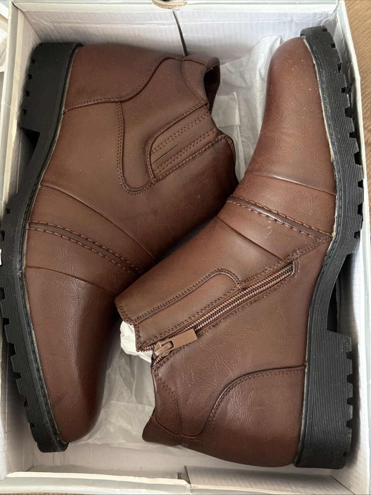 Canada Comfort Brown Men's Leather Boots